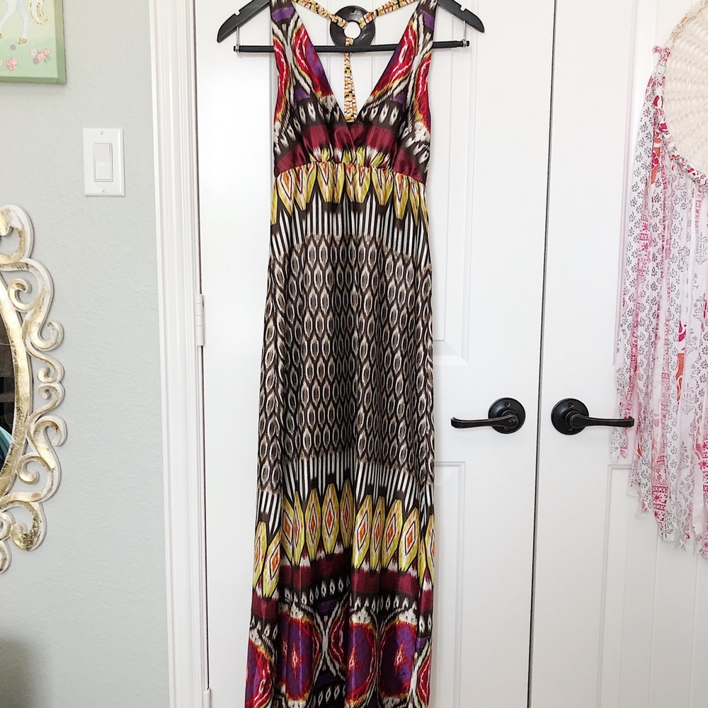 Patterned Maxi Dress